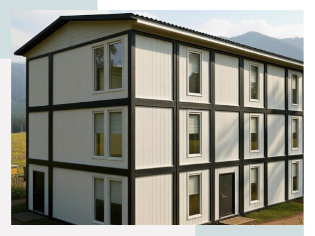 Модульные общежития в Чебаркуле