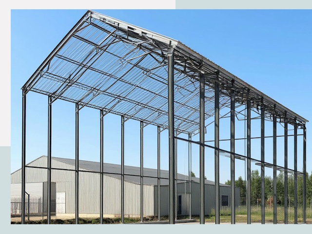 Прямо стенные ангары от СтальСтрой-Чбр по цене 644 руб.