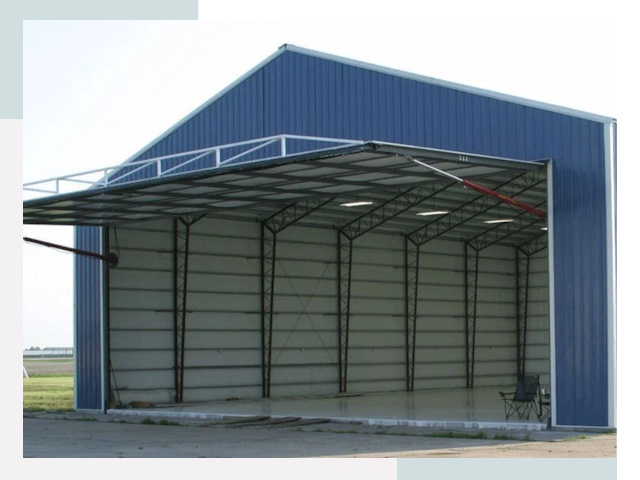 Прямо стенные ангары в Чебаркуле