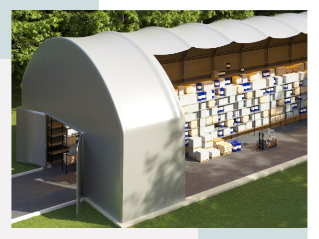 Тентовые ангары в Чебаркуле