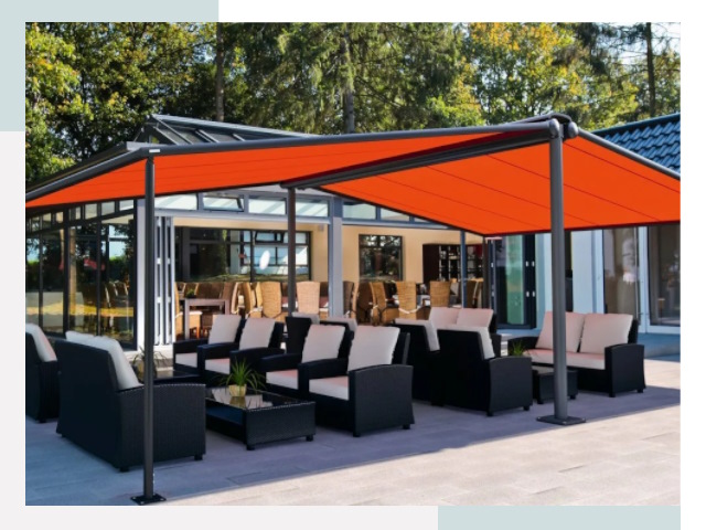 Навесы для кафе и ресторанов в Чебаркуле