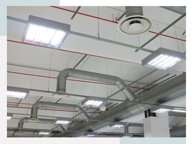 Вентиляция ангаров в Чебаркуле