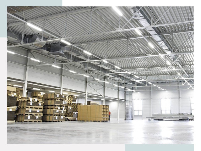 Освещение ангаров в Чебаркуле