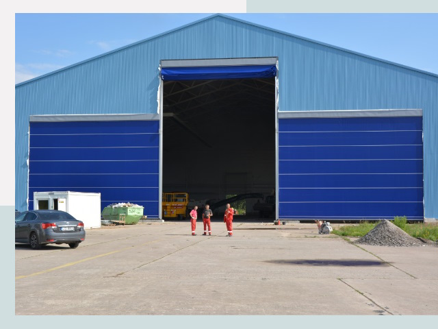 Ангарные ворота в Чебаркуль от СтальСтрой-Чбр по цене 644 руб.