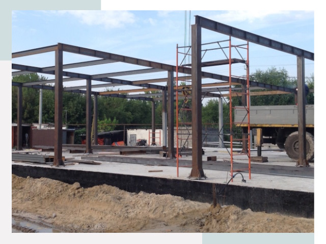 Фундамент для ангаров в Чебаркуле