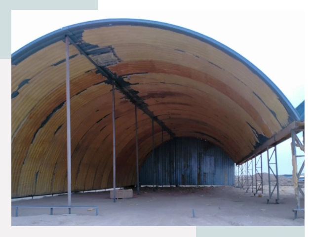 Реконструкция ангаров в Чебаркуле