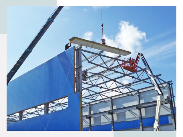 Монтаж сэндвич-панелей в Чебаркуле