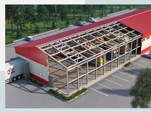 Проектирование ангаров в Чебаркуле от 644 руб.