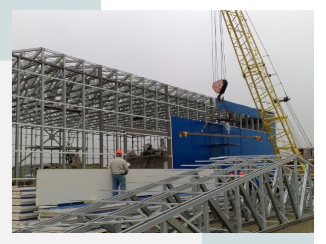 Монтаж ангаров в Чебаркуле